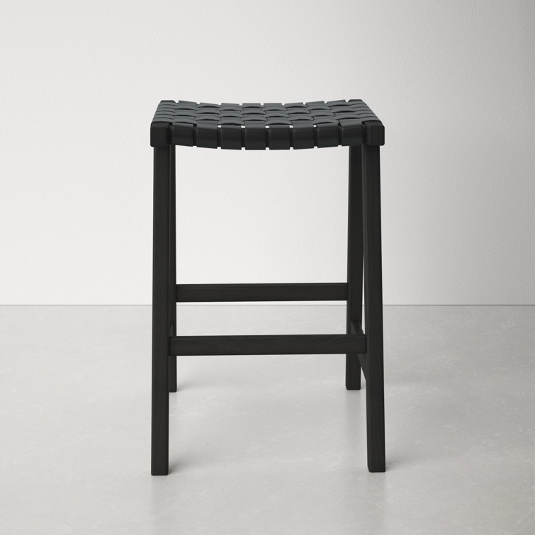 Woven counter stool online backless